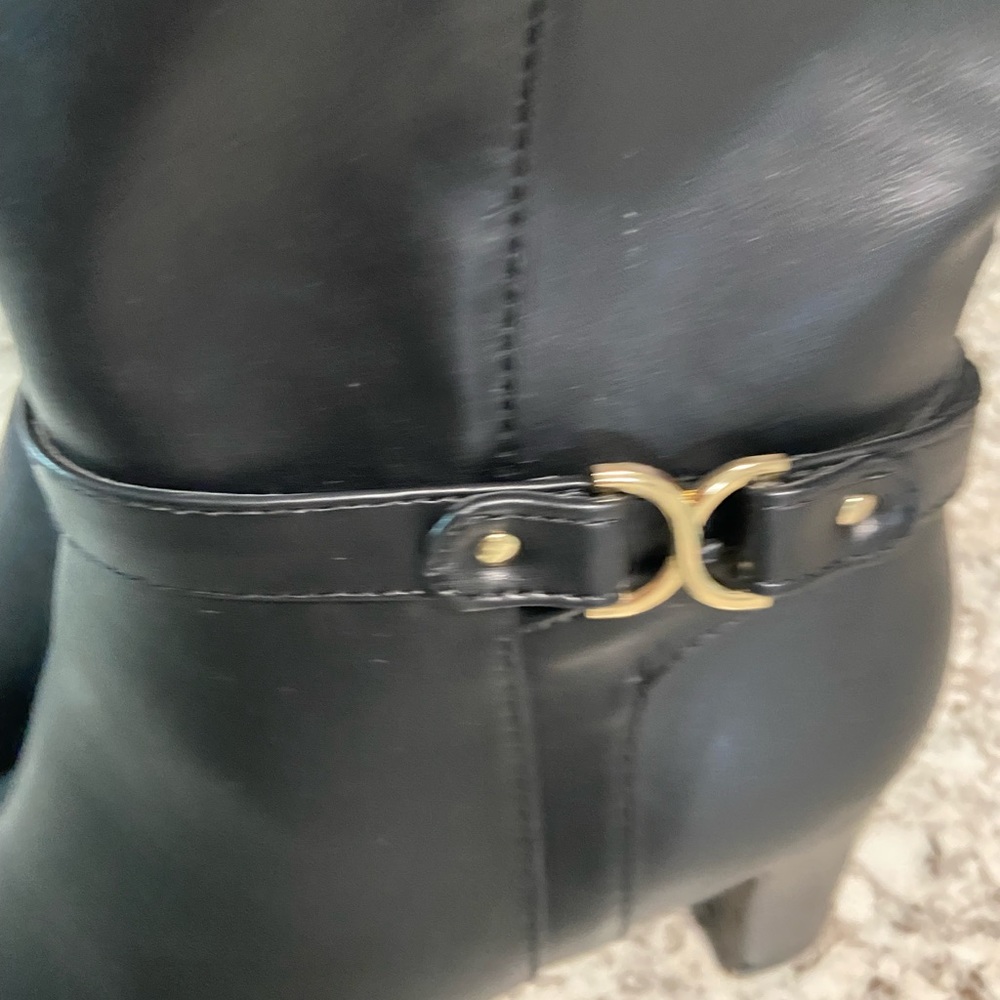 Charter Club Palmaa Black Knee high Boots - Picture 5 of 9